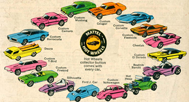 1968 Hot Wheels Original 16 models