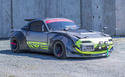 1990 Mazda MX-5 built by New Zealander Chris Watson
