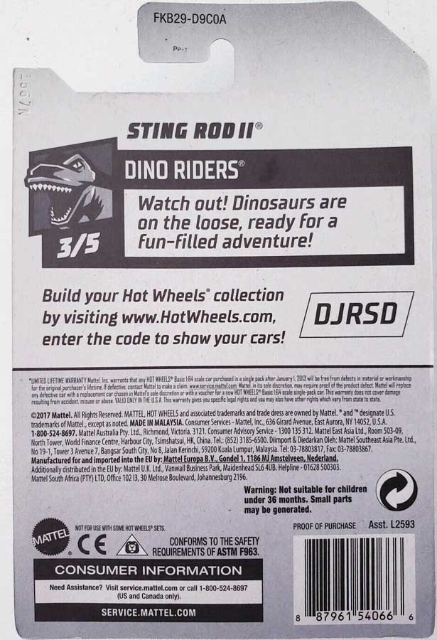 Sting Rod II Hot Wheels