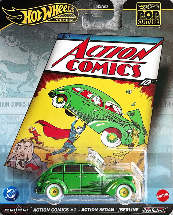 Action Comics #1 - Action Sedan Hot Wheels 
