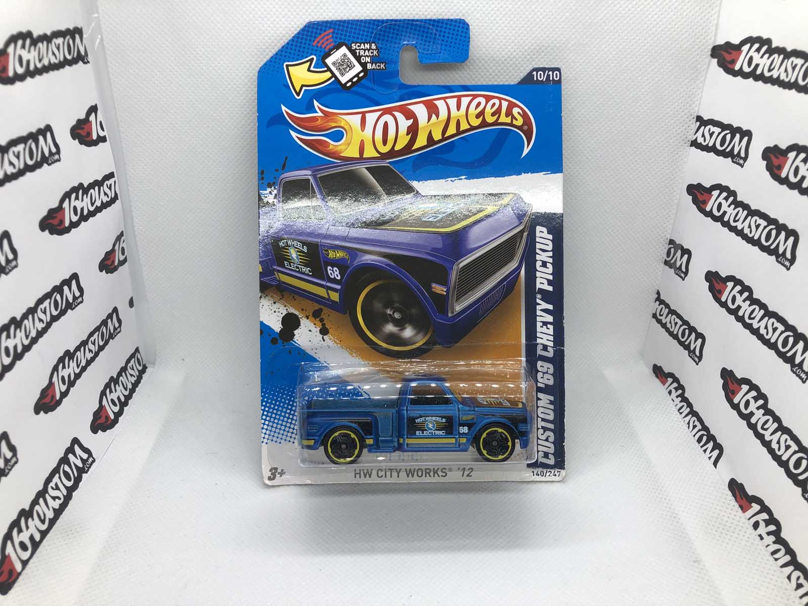 Custom '69 Chevy Pickup Hot Wheels