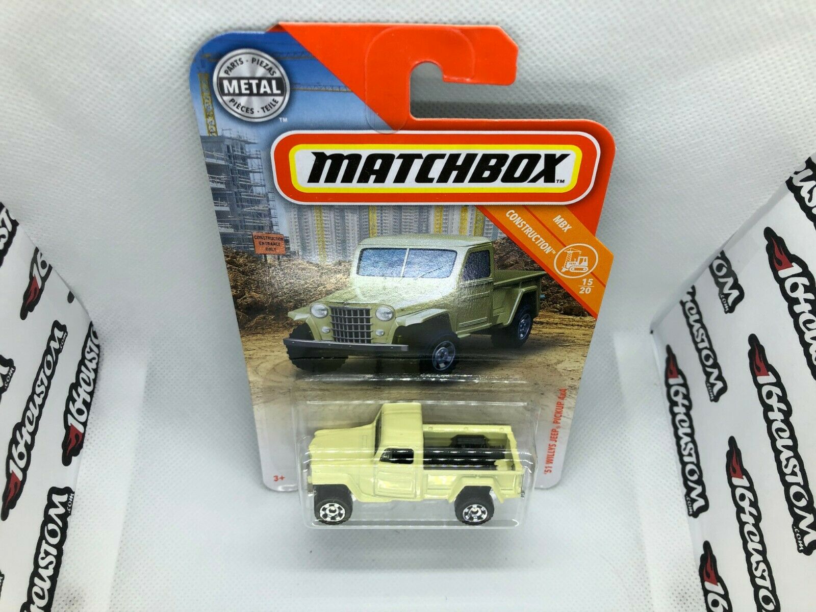 51 Willys Jeep Pickup 4x4 Hot Wheels