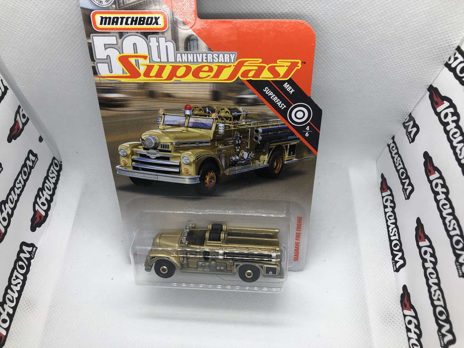 Seagrave Fire Engine Hot Wheels