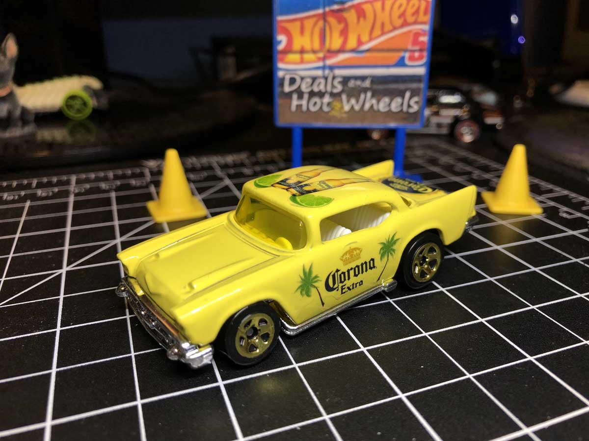 Corona Extra 57 Chevy Hot Wheels