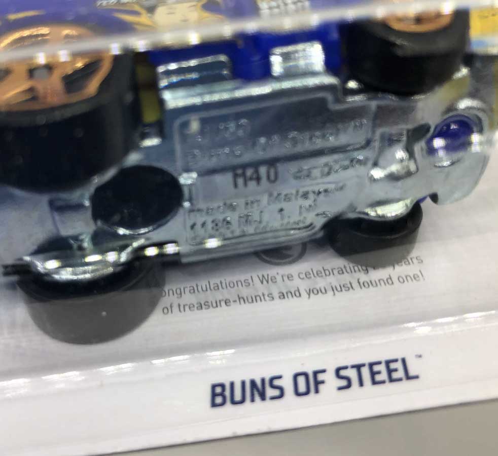 Buns of Steel Hot Wheels