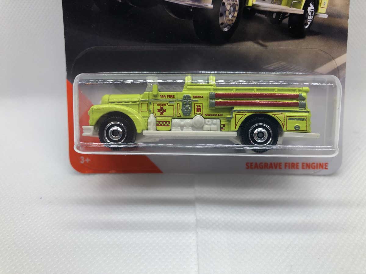 Seagrave Fire Truck Hot Wheels