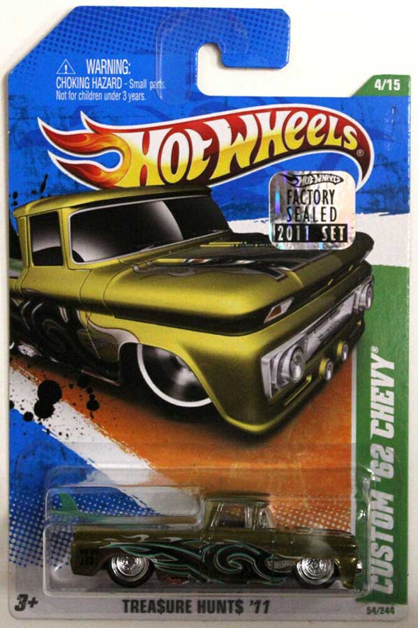 Custom 62 Chevy PIckup Hot Wheels
