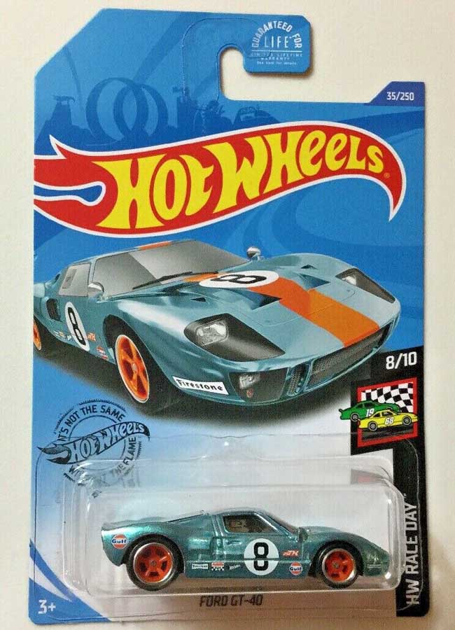 Hot Wheels Ford Gt 40 Super Treasure Hunt