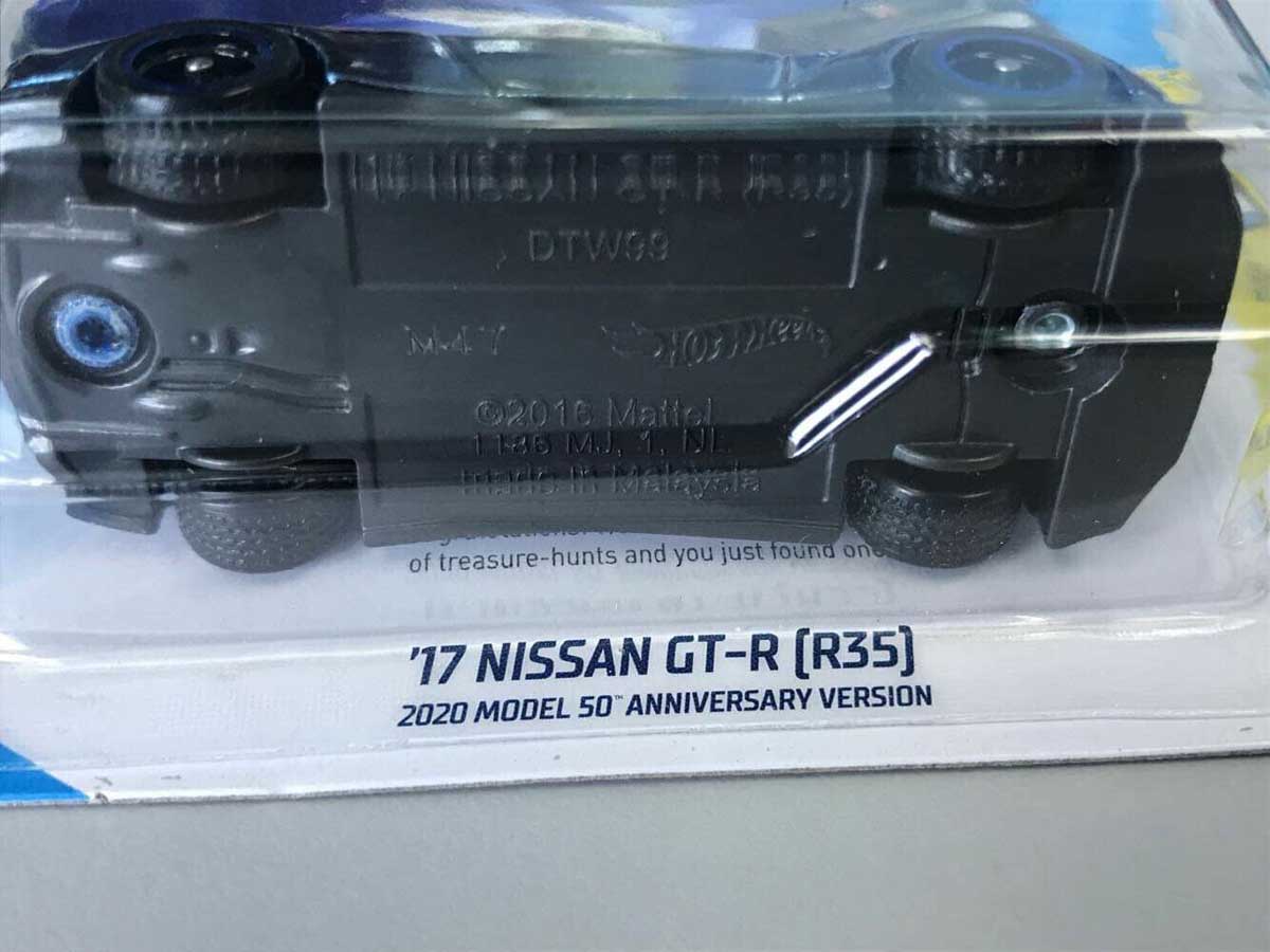 '17 Nissan GT-R R35 Hot Wheels
