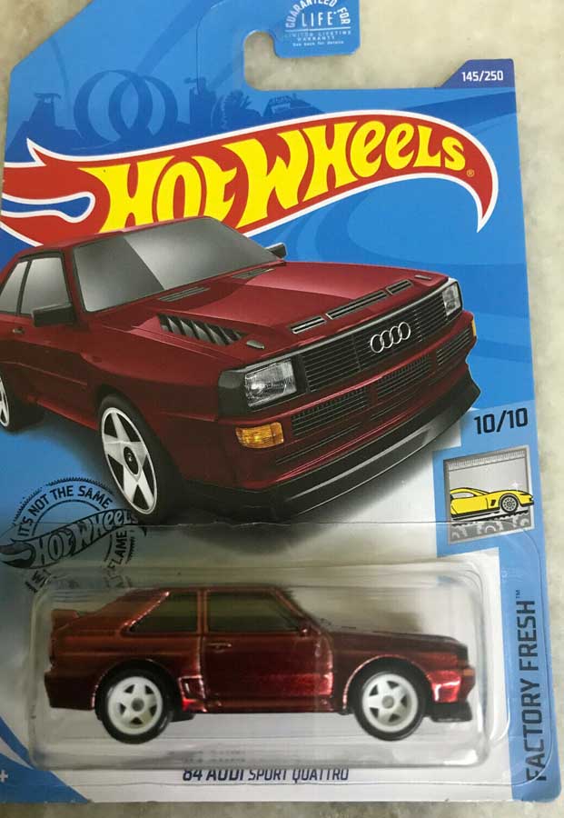 84 Audi Sport Quattro Hot Wheels