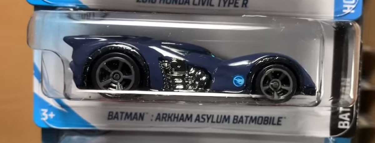 Batman: Arkham Asylum Batmobile Hot Wheels