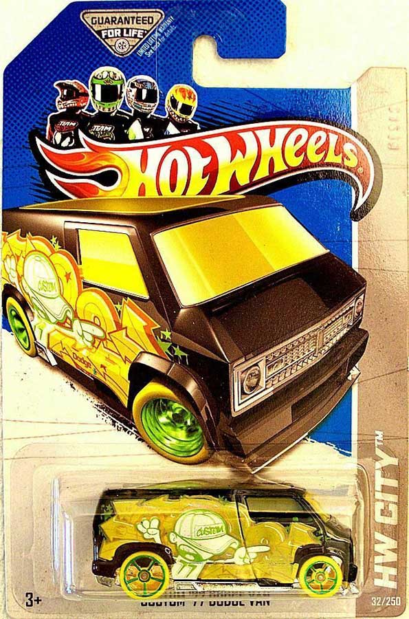 Custom 77 Dodge Van Hot Wheels