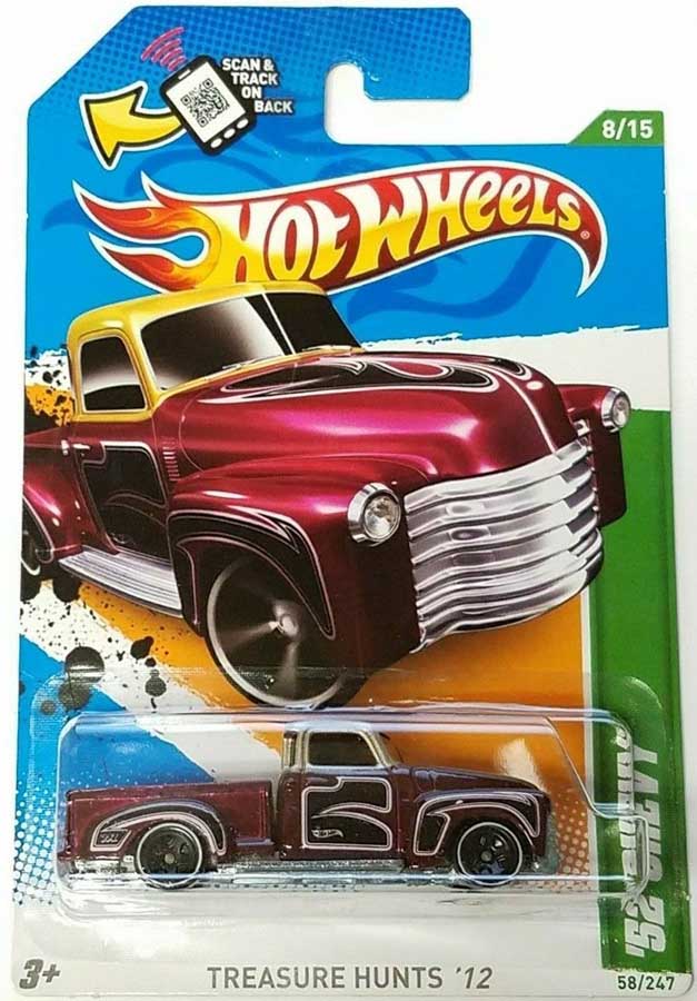 52 Chevy Truck Hot Wheels