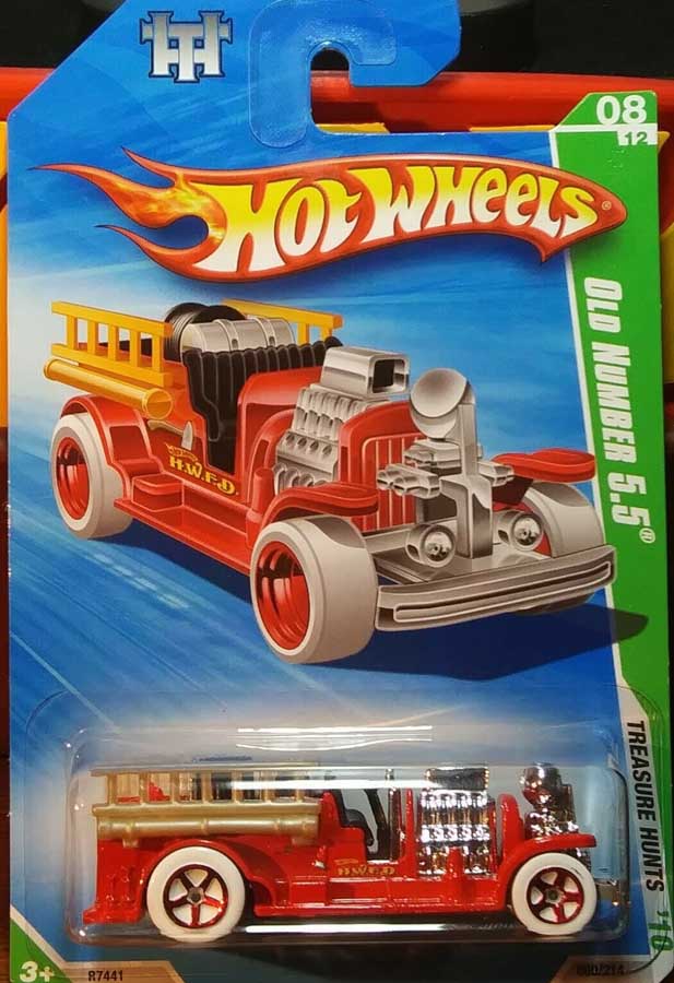Old Number 5.5 Hot Wheels