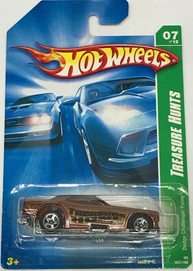 Dodge Challenger Funny Car Hot Wheels