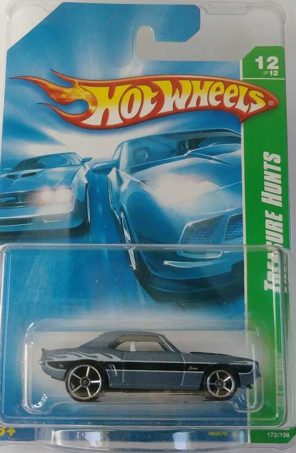 69 Chevy Camaro Hot Wheels