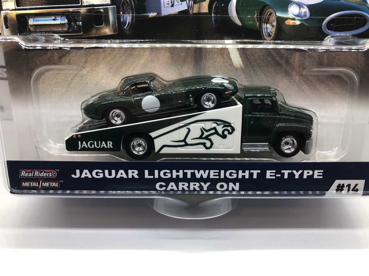 Carry On & Jaguar Lightweight E-Type Hot Wheels