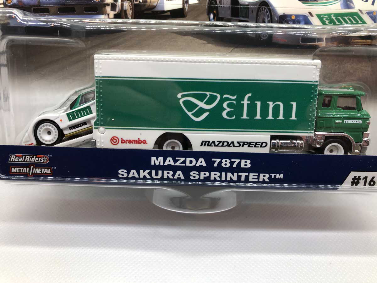 Sakura Sprinter & Mazda 787B Hot Wheels