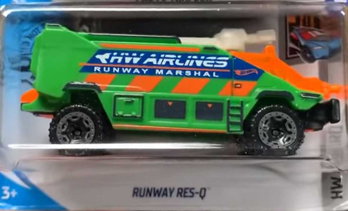 Runway Res-Q Hot Wheels