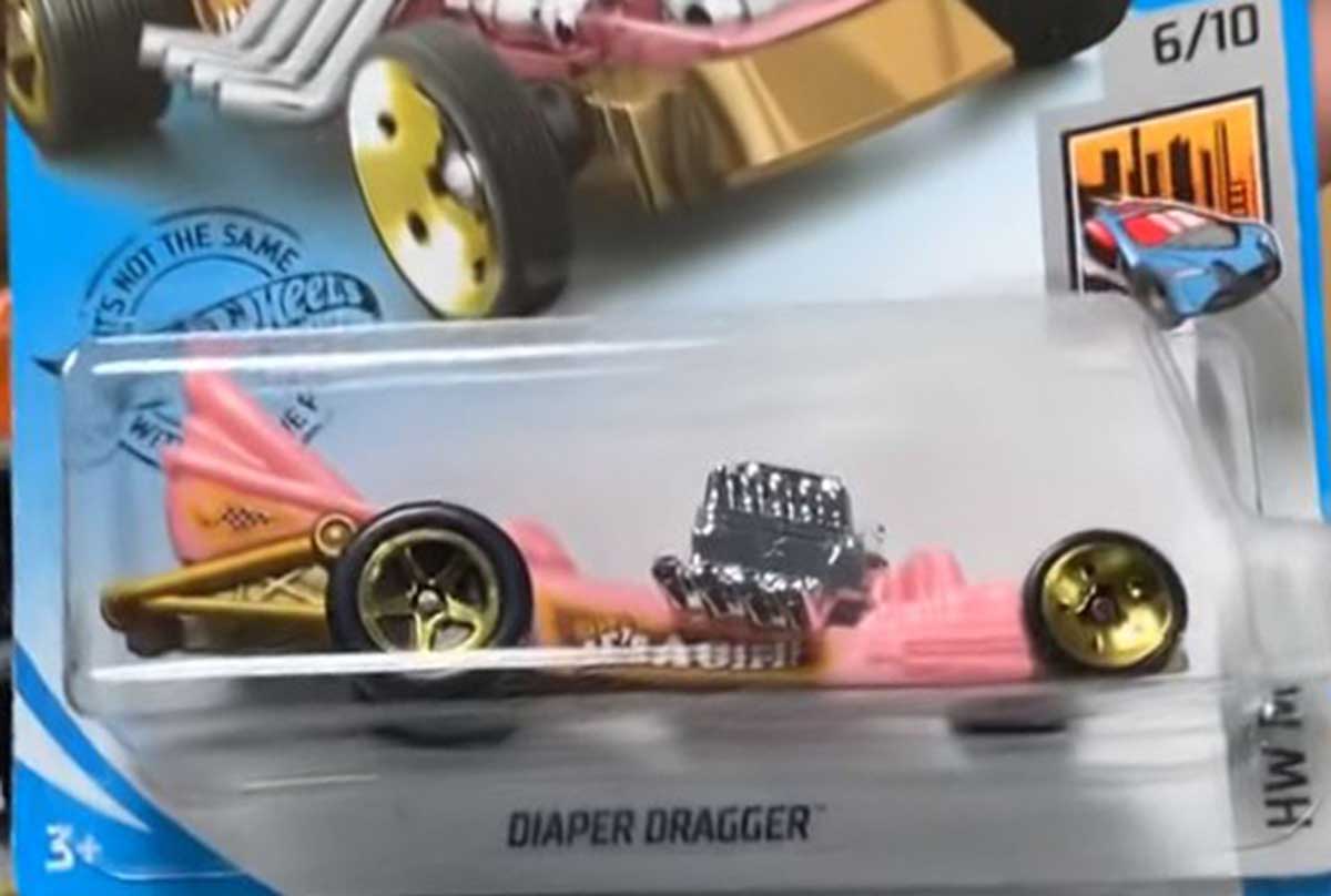 Diaper Dragger  Hot Wheels