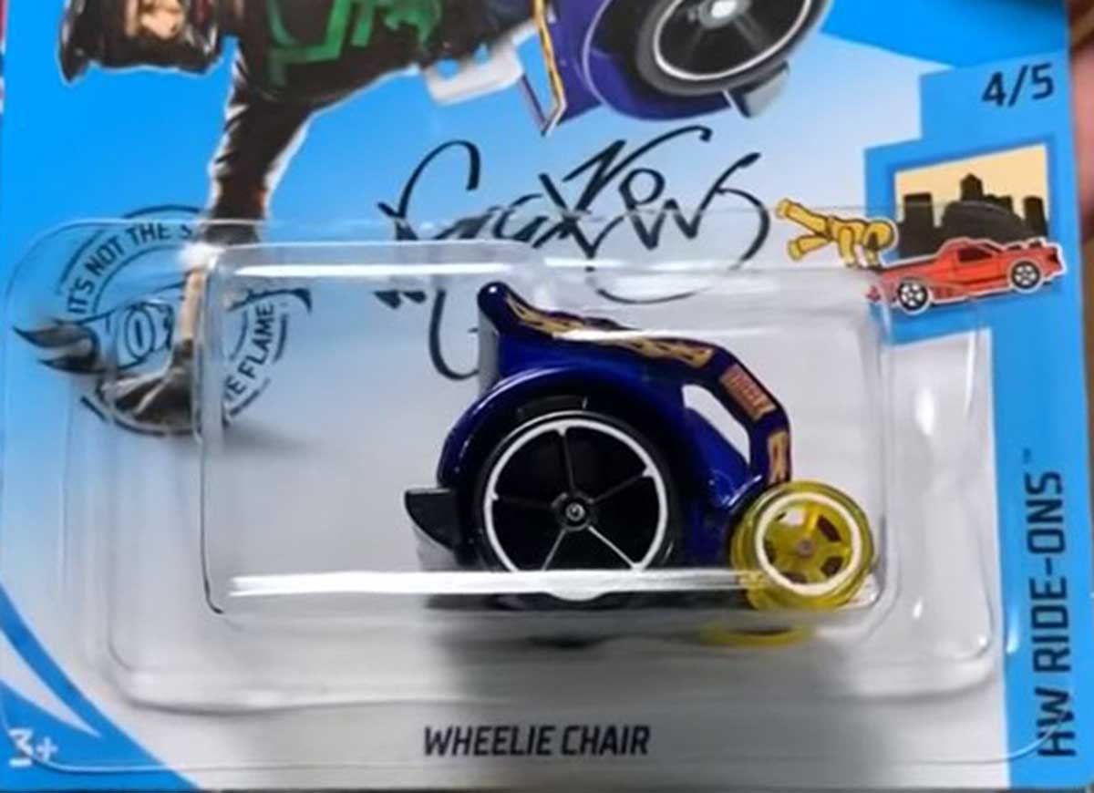 Wheelie Chair Hot Wheels