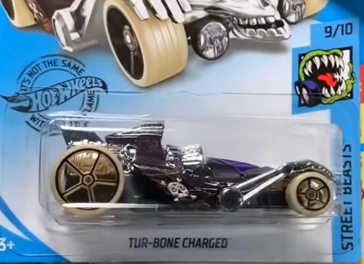 Tur-Bone Charged Hot Wheels