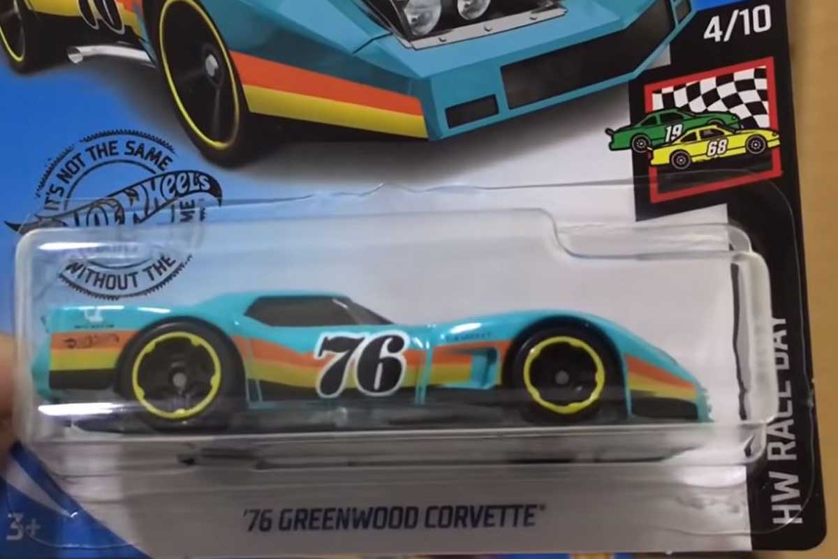 76 Greenwood Corvette  Hot Wheels