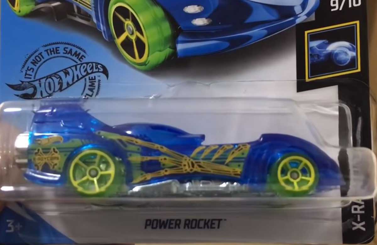 Power Rocket Hot Wheels
