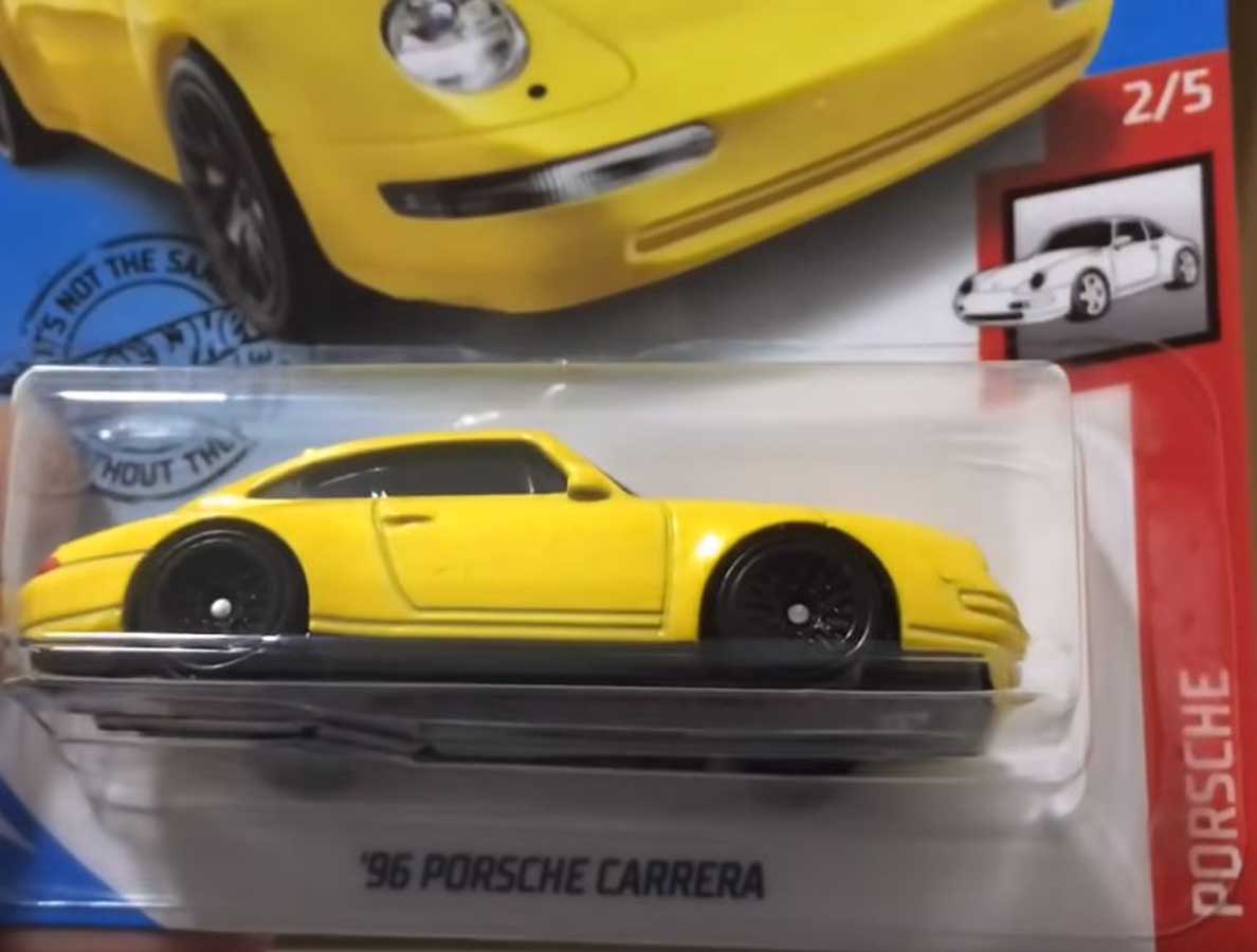 96 Porsche Carrera Hot Wheels