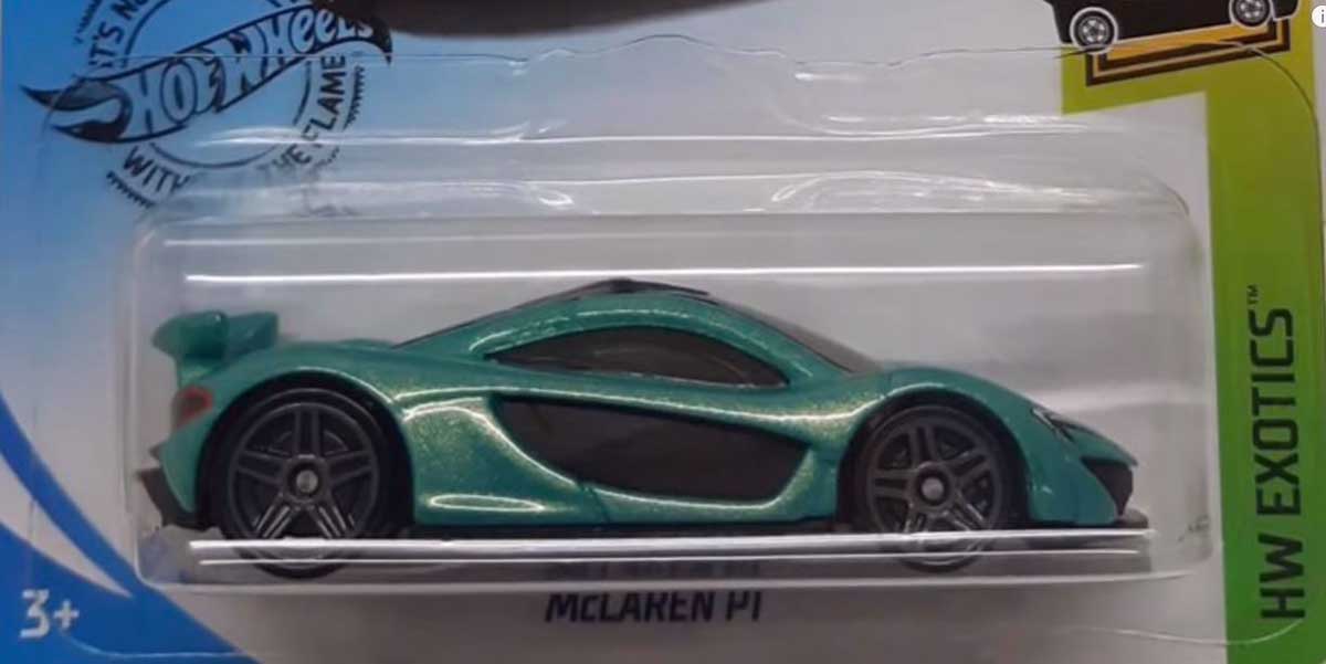 McLaren P1 Hot Wheels