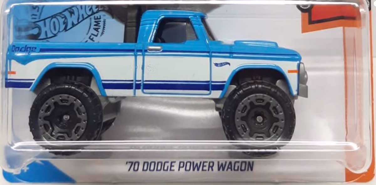 70 Dodge Power Wagon Hot Wheels