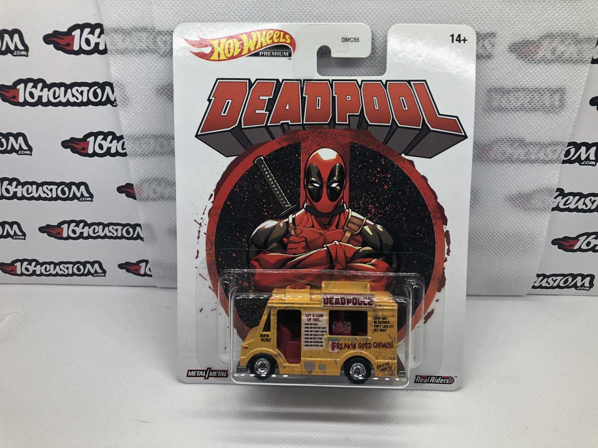 Deadpool Chimichanga Truck Hot Wheels