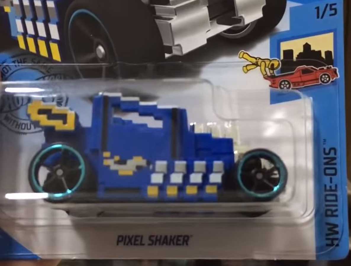 Pixel Shaker Hot Wheels