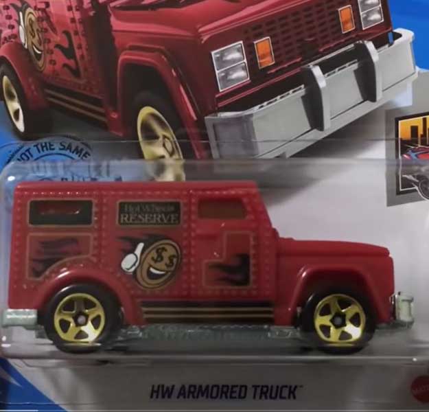 HW Armored Truck  Hot Wheels