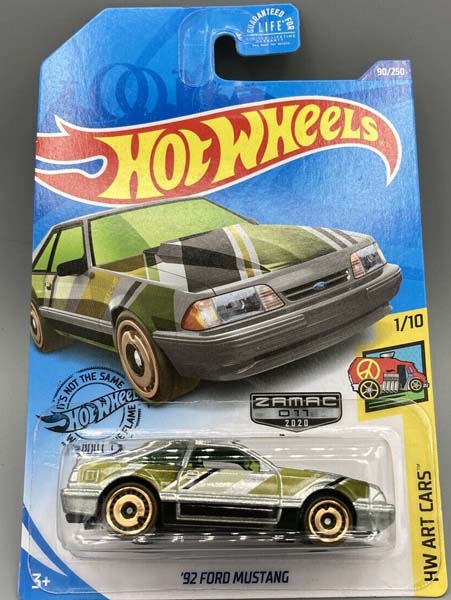 92 Ford Mustang  Hot Wheels