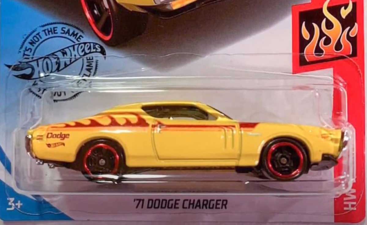 71 Dodge Charger Hot Wheels