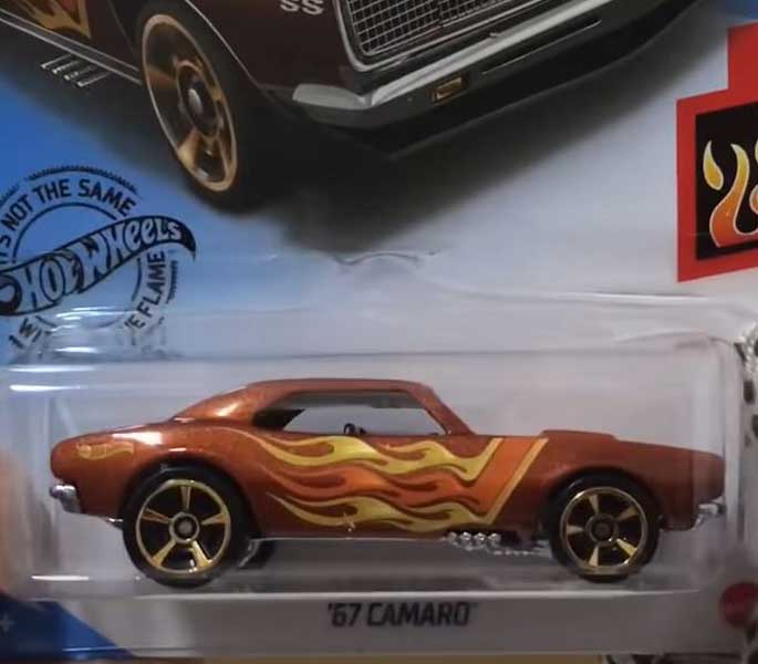 67 Camaro Hot Wheels