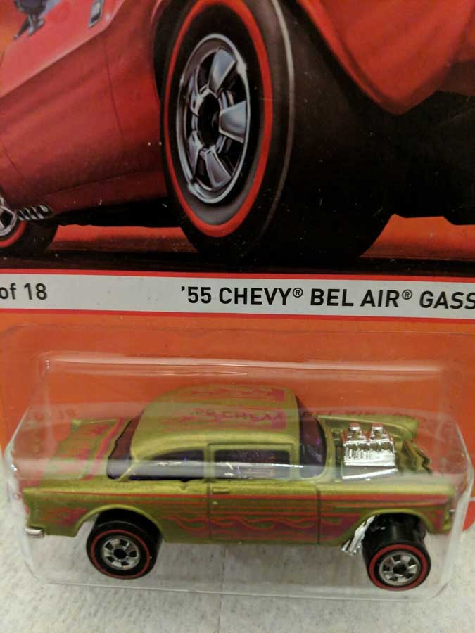 55 Chevy Bel Air Gasser Hot Wheels