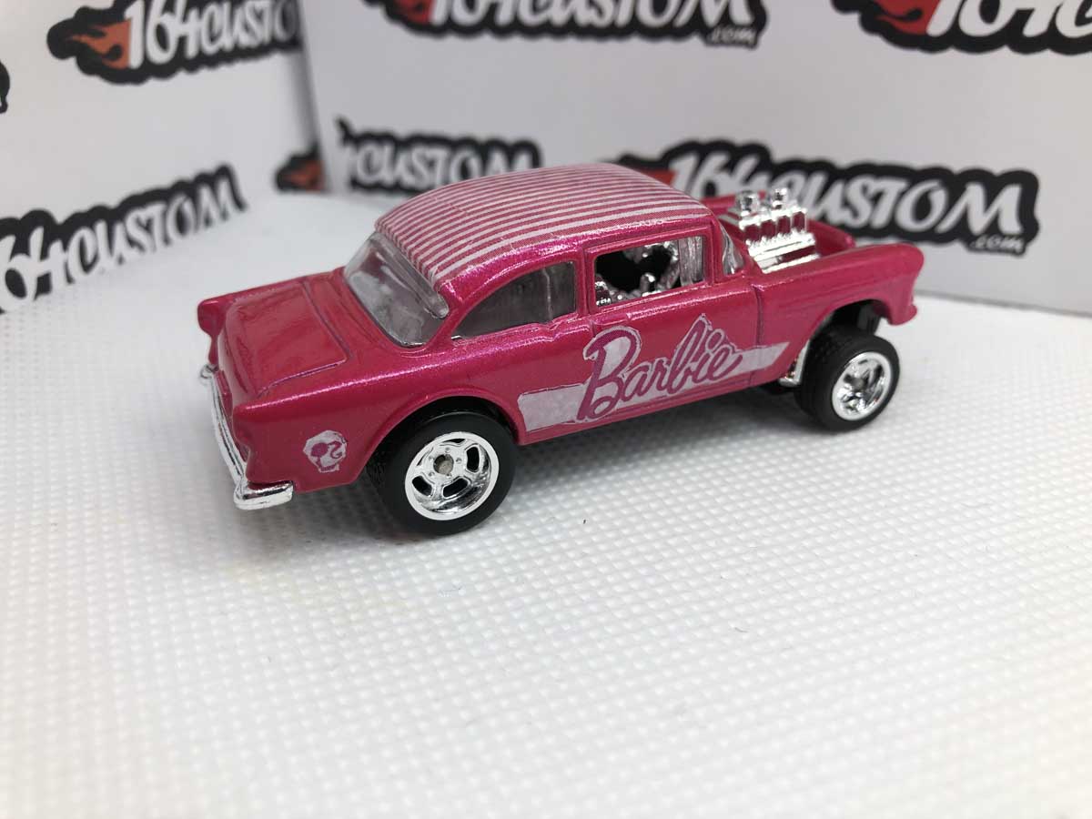 Barbie Racing 55 Chevy Bel Air Gasser Hot Wheels