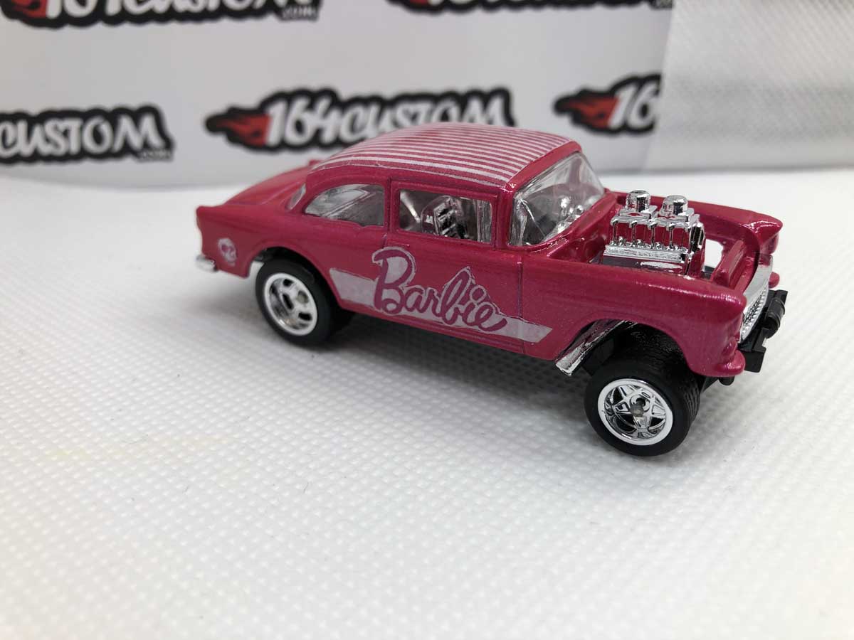 Barbie Racing 55 Chevy Bel Air Gasser Hot Wheels