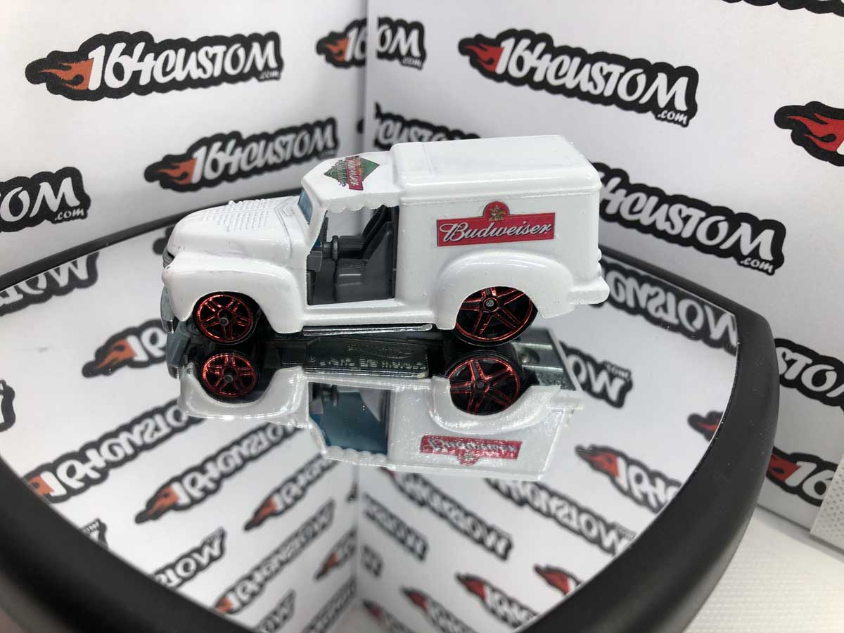 Custom 52 Chevy Budweiser Delivery Truck Hot Wheels
