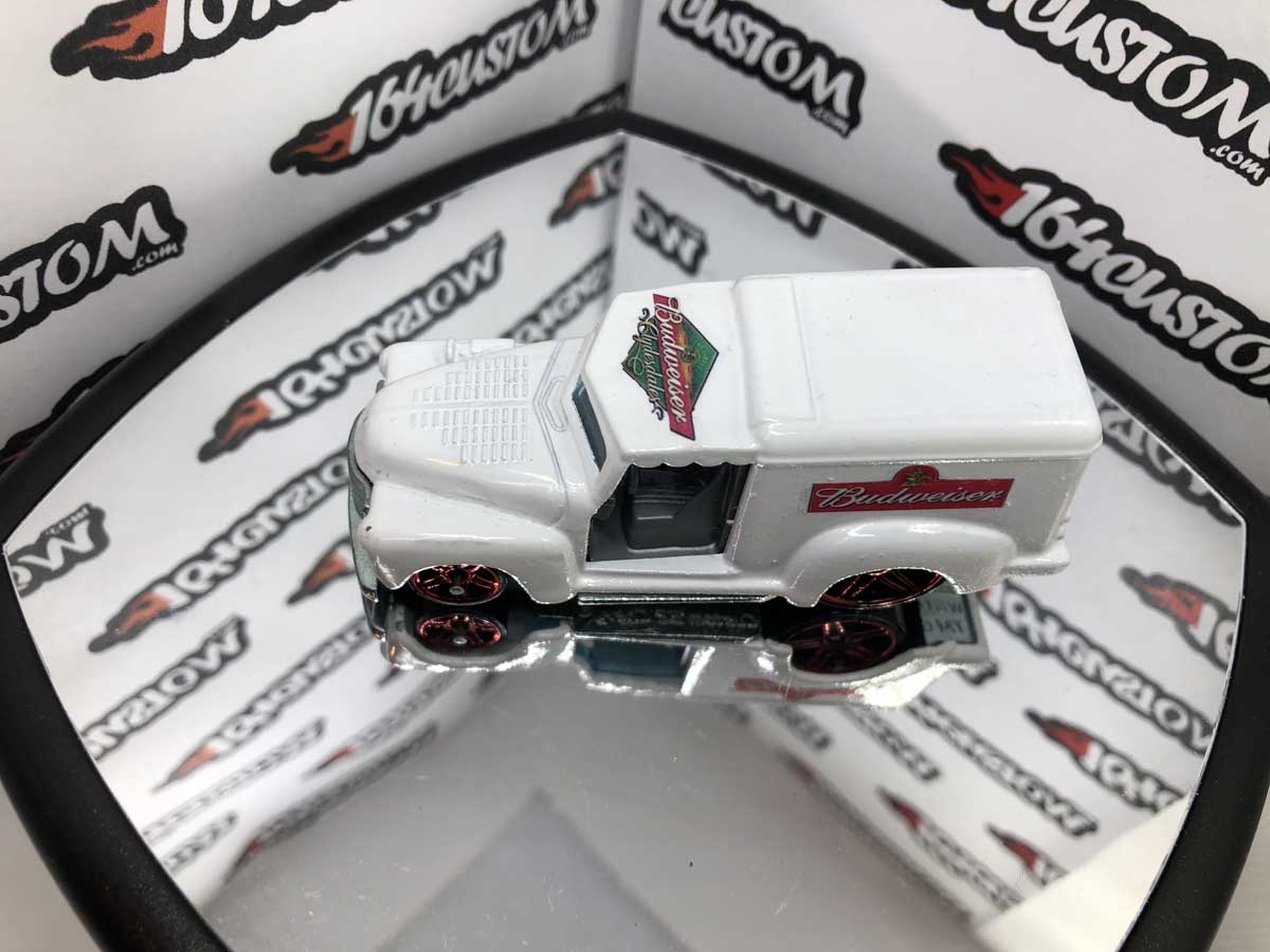 Custom 52 Chevy Budweiser Delivery Truck Hot Wheels