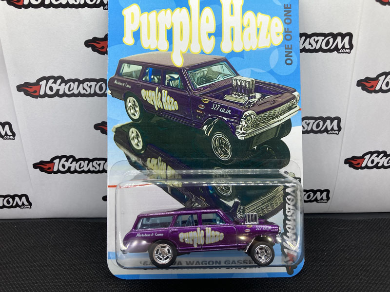 Purple Haze - 1964 Chevy Nova Wagon Gasser Hot Wheels