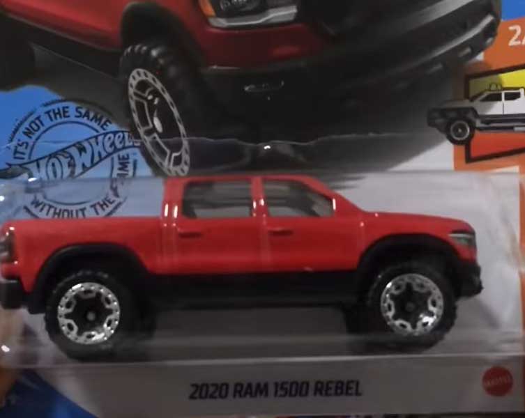 2020 Ram 1500 Rebel Hot Wheels