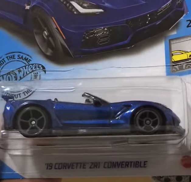 '19 Corvette ZR1 Convertible Hot Wheels