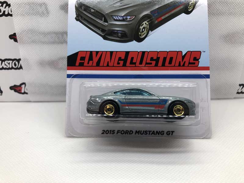 2019 Hot Wheels Flying Customs 2015 Ford Mustang GT 