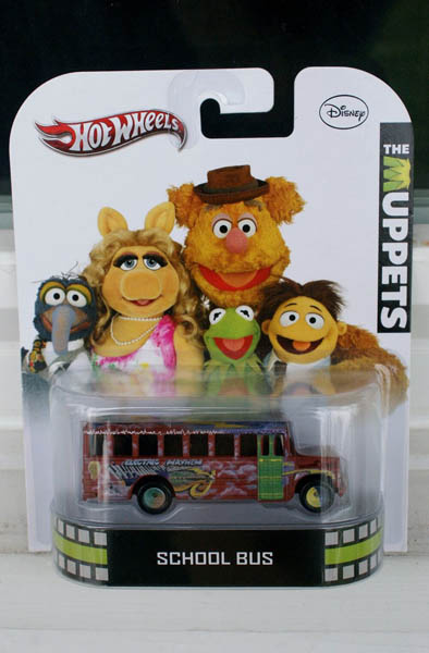School Bus - Muppets Hot Wheels