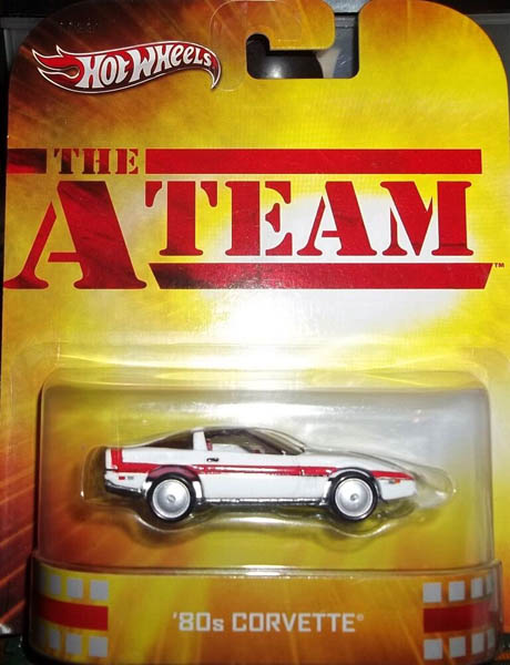 80's Corvette - A-Team Hot Wheels