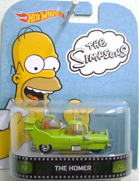 The Homer Hot Wheels