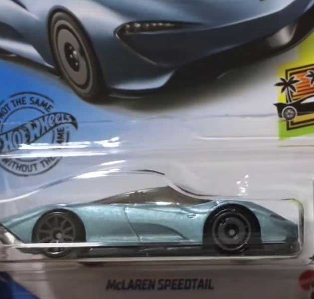 McLaren Speedtail Hot Wheels